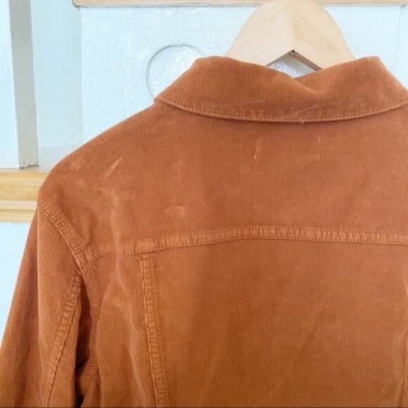 A.L.C. brown corduroy jacket button down sz 12 NWT - Picture 10 of 11
